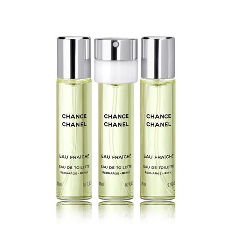 chanel chance eau fraiche refill edt 3 x 20 ml